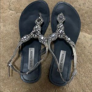 Steve Madden Jeweled Sandals
